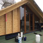 Arbeiten am Flachdach